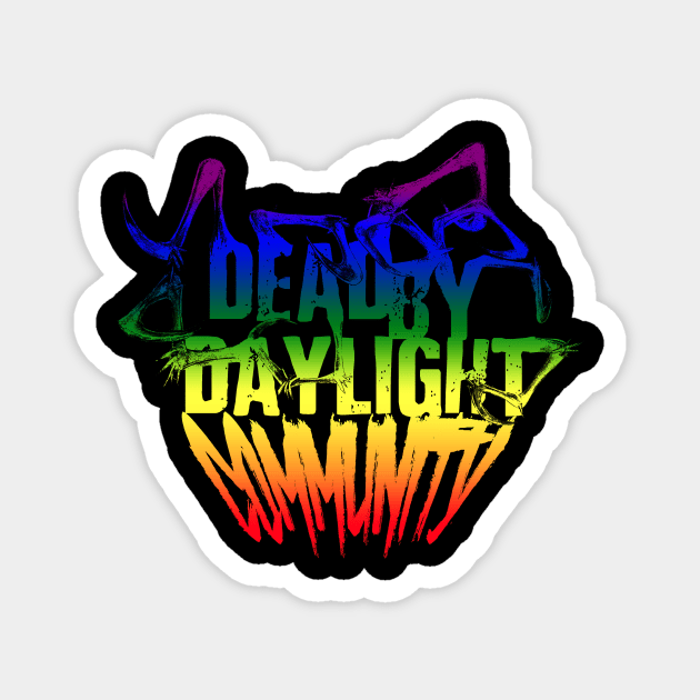 Dead By Daylight Community - Rainbow Flag Magnet by Dead By Daylight Community