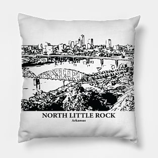 North Little Rock - Arkansas Pillow