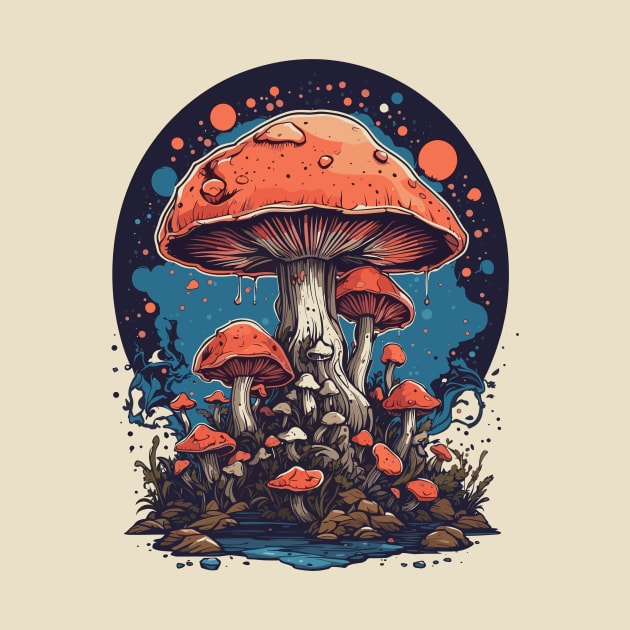 Mushroom Kingdom Art by Nerdlight Shop