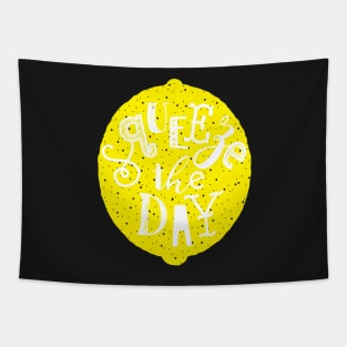 Squeeze the day lemon Tapestry