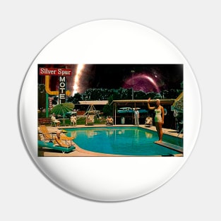 Retro Motel Pool Pin