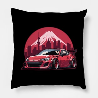 BRZ Car Art - Widebody Modified Stance JDM Car Pillow