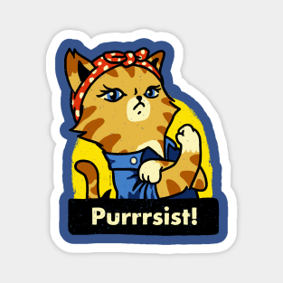 Purrrsist! (Version 3) Magnet