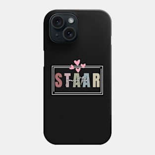 Staar Test Day Teacher exam Leopard Testing Day You Got This T-Shirt Phone Case