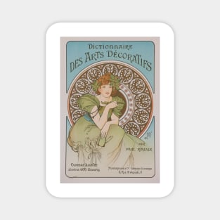 Des Arts Decoraties, Mucha Magnet