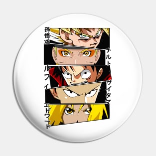 Anime Shonen Pin