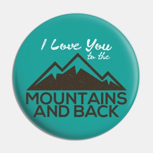 Love Mountain Pin