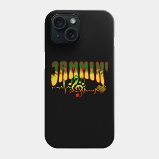Jammin' Reggae Music Phone Case