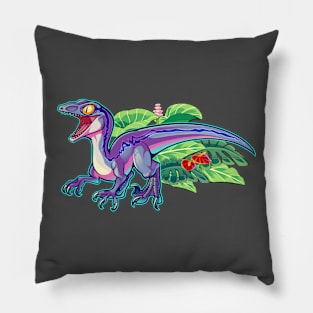 Raptor Blue Pillow