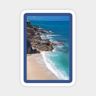 Cliff of the Dawn. Isla Mujeres. Mexico Magnet