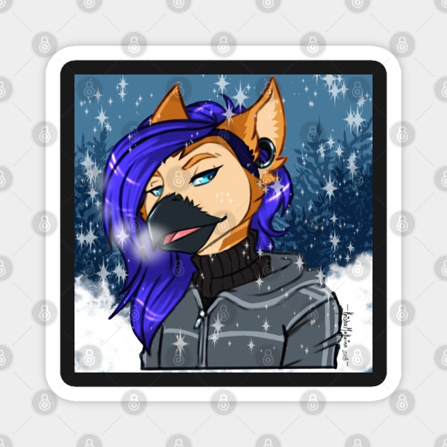 Keisha - Snow 2018 Magnet by KeishaMaKainn