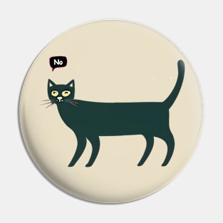 Lazy cat Pin