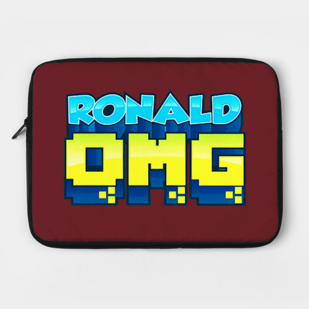 Ronald Omg Ronald Omg Laptop Case Teepublic - gamer girl roblox bloxburg ronald