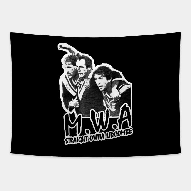 Western Suburbs - MWA - MAGPIES WITH ATTITUDE Tapestry by OG Ballers