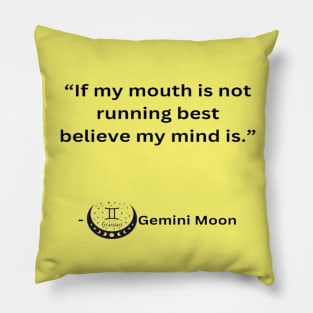 Gemini Moon Pillow