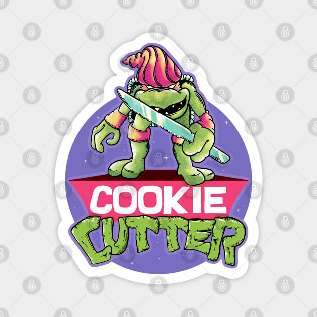 Cookie Cutter Mutant Ninja Magnet by Hojyn