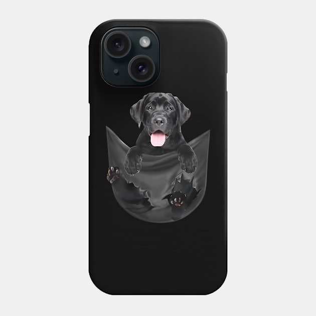 Labrador retriever with love Phone Case by designathome