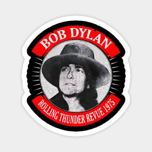 Vintage Bob Dylan 1975 Magnet