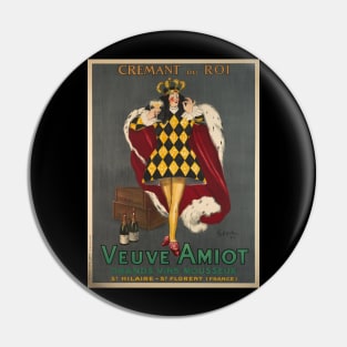 Leonetto CAPPIELLO Poster Crémant du Roi, Veuve Amiot, grands vins mousseux Pin