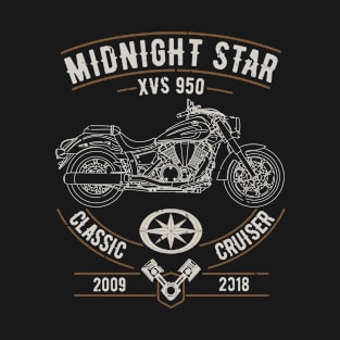 Midnight Star XVS 950 Old Poster T-Shirt