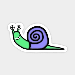 Smiley Snail Magnet