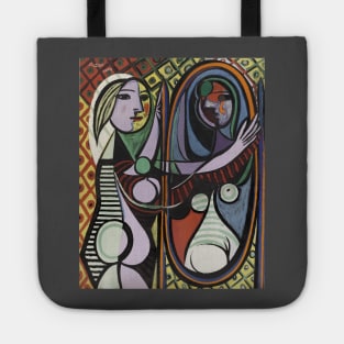 Girl Before A Mirror, 1932, Pablo Picasso Tote