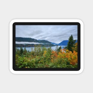 Lake Cushman Fall Magnet