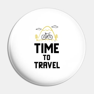 Time To Travel - Cycling Pin