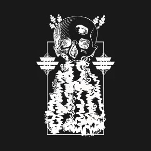 Skull 'Waterfall' Design T-Shirt