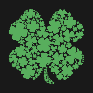 lucky clover st patricks day T-Shirt