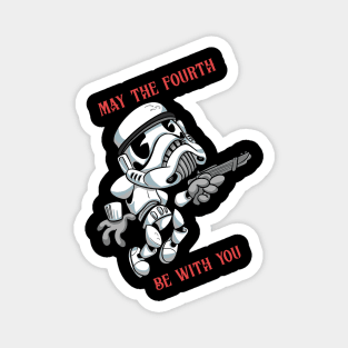 May the 4th be with you Magnet