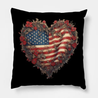 American Heart Pillow