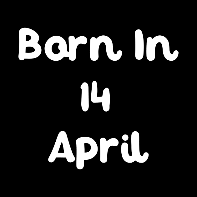 Born In 14 April by Fandie