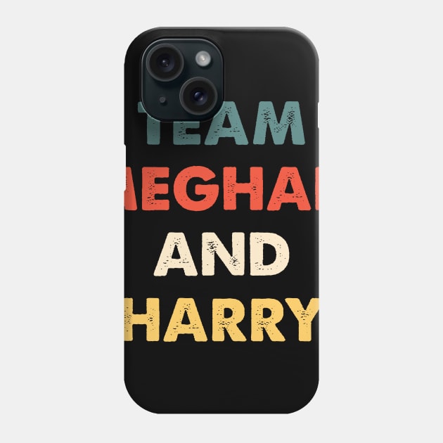 Team Meghan and Harry - Markle Prince Harry Interview Phone Case by Nichole Joan Fransis Pringle