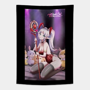 Frieren on bunnysuit poster Tapestry