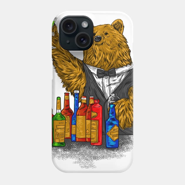 BEARtender Phone Case by hd