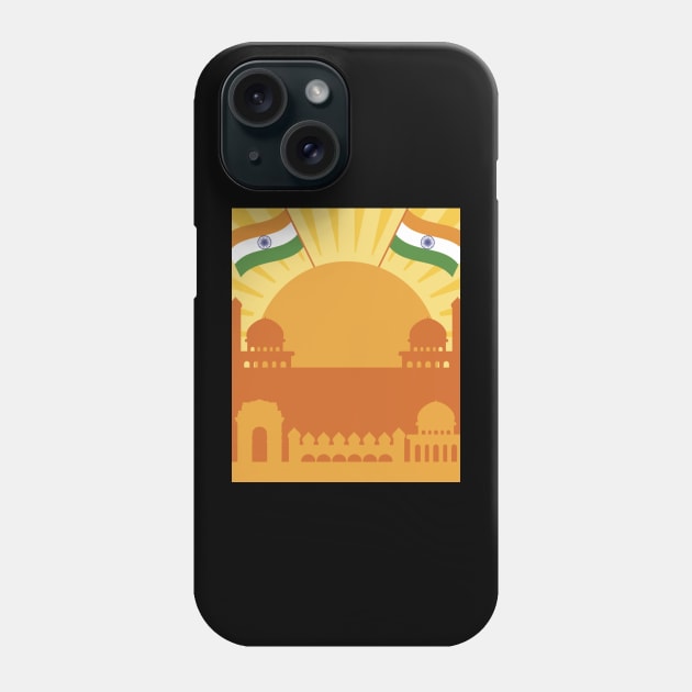 India Colors Phone Case by Futbolero 