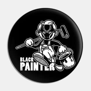 Black Painter Pin