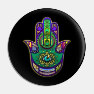 Hamsa 3D Pin