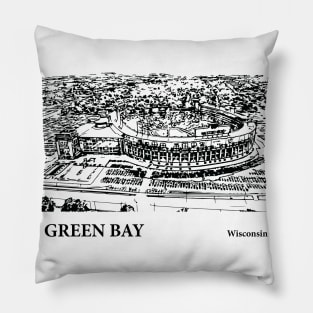 Green Bay Wisconsin Pillow