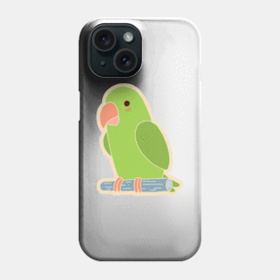 Cute Parrot - Green Phone Case