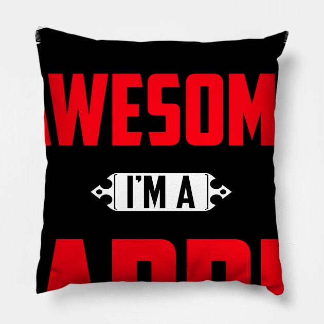 Of Course I'm Awesome, I'm A Carrie,Middle Name, Birthday, Family Name, Surname Pillow by benkjathe