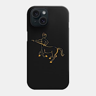 Centaur With Sword Phone Case