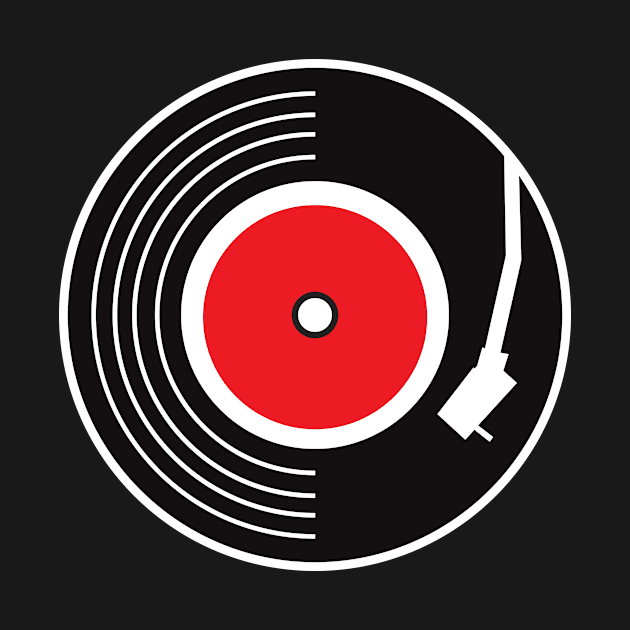 Retro Record by jepegdesign