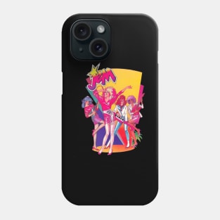 Jem and the hologram colour full Phone Case