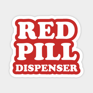 Red Pill Dispenser Magnet