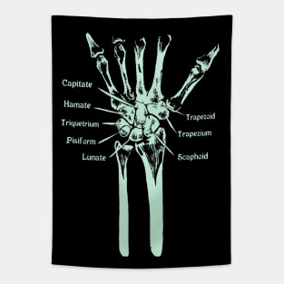 Carpal Bones Tapestry