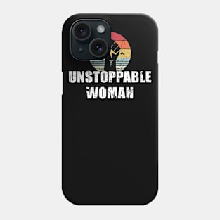 Unstoppable Woman Girl Power Empowerment Feminist Phone Case