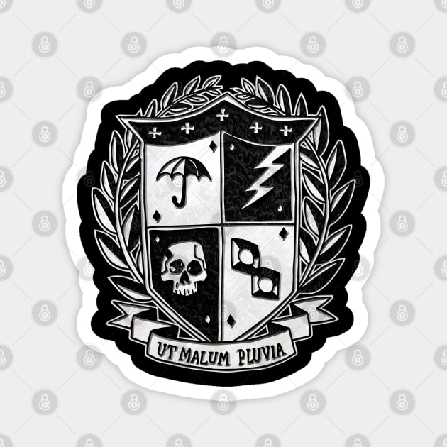 Umbrella Academy Crest (Variant) Magnet by huckblade