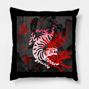 Tiger Fire Pillow